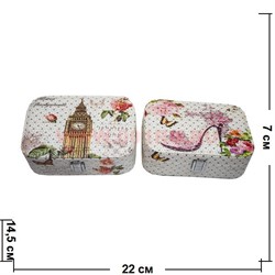 Шкатулка (37) для девочек, 4 рисунка - фото 96540