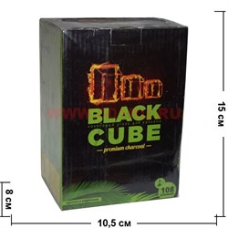 Уголь для кальяна Black Cube 108 шт премиум - фото 96678