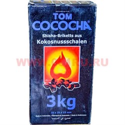 Уголь для кальяна Tom Cococha 3 кг 25х25х15 мм кубики - фото 96709