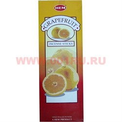 Благовония HEM "Грейпфрут", цена за уп из 6 шт - фото 96799