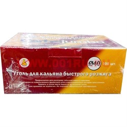 Уголь для кальяна CarboJumbo 40 мм быстровоспламеняющийся 100 таблеток - фото 97112