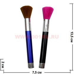 Зажигалка газовая "Кисточка" цвета в ассортименте - фото 97384