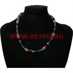Бусы из циркона цветные - фото 97439