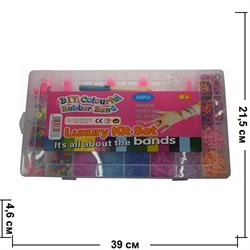 Набор резинок для плетения Loom Bands 5200 штук Luxury Kit Set - фото 97682