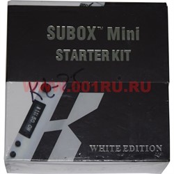 Электронный испаритель Subox Mini Starter Kit White Edition - фото 97818