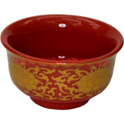 Чаша буддийская для подношений красная, цена за 8 шт - фото 98332