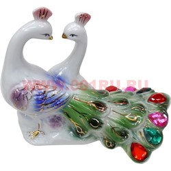 Павлины "парочка" из фарфора (12,5 см высота) - фото 98748