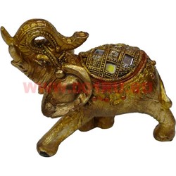 Слоник из полистоуна (TS-80) 10 см высота 96 шт/кор - фото 98784