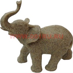 Слоник "под мрамор" 15 см - фото 98886