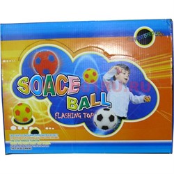 Мячик светящийся "футбол", цена за 24 шт - фото 99272