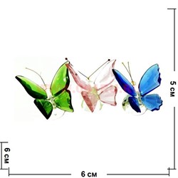 Кристалл "Бабочка" средняя - фото 99547