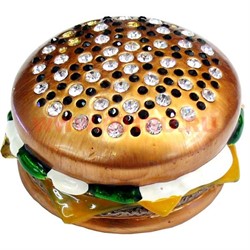 Шкатулка "Бургер" со стразами - фото 99744