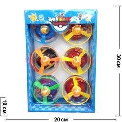 Игрушка летающая 6 шт/уп цена за упаковку - фото 99949