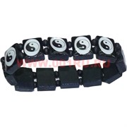 Браслет деревянный &quot;Инь-янь&quot; (HR-K-51) блок 120 шт