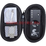 Спиннер-зажигалка USB с 3 режимами подсветки (цвет черный)