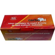 Уголь для кальяна CARBOPOL 50 мм 60 шт в таблетках