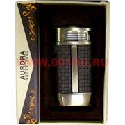 Зажигалка газовая Aurora &quot;под кожу&quot;