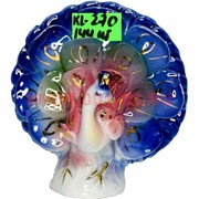 Павлин 8 см (KL-270) из цветного фарфора 144 шт/кор