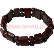 Браслет, красная яшма