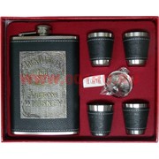 Набор с Флягой 9 унций Jack Daniels + 4 стаканчика (10-16)