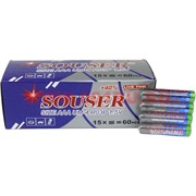 Батарейки Souser AAA улучшенные солевые цена за 60 шт