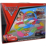 Magic Tracks светящаяся 196 + X деталей Cars 3