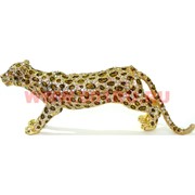Шкатулка со стразами «Леопард большой» (4975)
