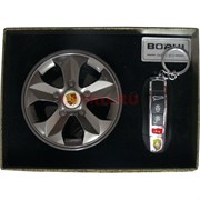 Набор Borui «Пепельница и зажигалка-фонарик» в подарочной коробочке