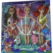 Куклы Enchantimals набор из 3 шт (8180)