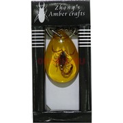 Брелок «скорпион в пластмассе» цена за 12 шт (1158)