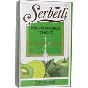 Табак для кальяна Шербетли 50 гр «Green Mix» (Virginia Tobacco Serbetli)