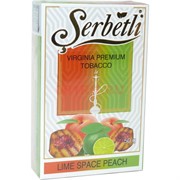 Табак для кальяна Шербетли 50 гр «Lime-Spiced Peach» (Virginia Tobacco Serbetli)