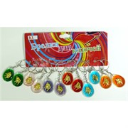 Брелок Свинка 2019 символ года (KL-1114) металл в пластмассе