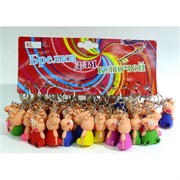 Брелок Свинка 2019 символ года (KL-1104) резиновая