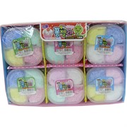 Воздушный пластилин 4 цвета 12 шт/уп