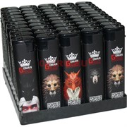 Зажигалка Goman «звери» 50 шт/уп