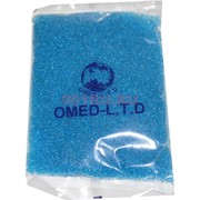 Бисер №12 (1,9 мм) синий №3 прозрачный 450 грамм