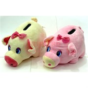Игрушка Свинка копилка символ 2018 года мягкая