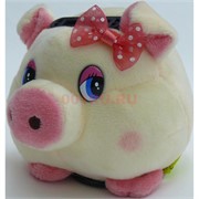 Свинка копилка с присоской (Pig-34) музыкальная 12 шт/уп