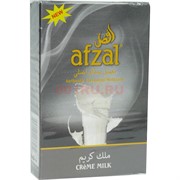 Табак для кальяна Афзал 50 г «Crème Milk» Afzal