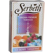 Табак для кальяна Шербетли 50 гр "Ягоды Мандарин Лед" (Virginia Serbetli Ice Berry Tangerine)