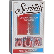 Табак для кальяна Шербетли 50 гр «American Cake» (американский пирог Virginia Serbetli)