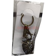 Брелок металлический «сова» под бронзу