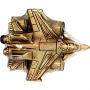 Бутылка керамическая «Самолет» + 6 рюмок