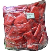 Глина пластилин мягкая красная 100 шт