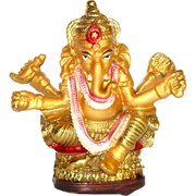 Нецке оптом, Ганеша малый под золото