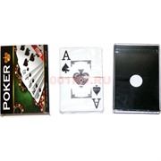 Карты для покера Poker 100% пластик 54 карты в коробочке