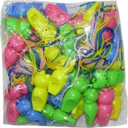 Свисток подвеска на шею «кошечка» 50 шт/уп