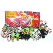 Брелок резиновый (KL-026) «Звездные войны» 120 шт/уп