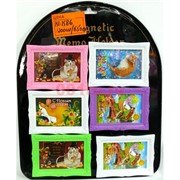 Магнит Крыса в картинах (KL-1586) символ 2020 года 1200 шт/кор